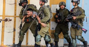 Zionists detain dozens of Palestinians in West Bank