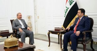 Al-Sudani receives Iran’s ambassador to Iraq; invited to visit Iran