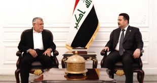 Al-Sudani, Al-Amiri stress the importance of supporting the govt in proceeding with the implementation of strategic and important projects for the country