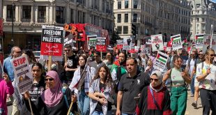 Thousands in London mark 74th anniversary of ‘Nakba’, pay homage to slain Palestinian journalist