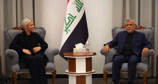 Al-Amiri receives Blackshart and discusses the latest developments in the political situation